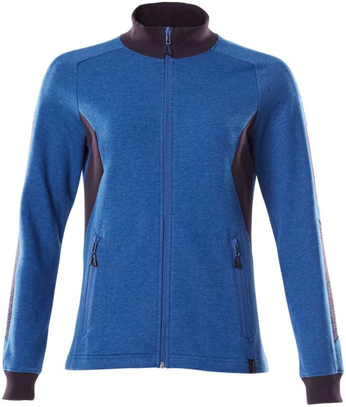 Mascot - Accel. Sweat-Shirt Damen mit rv Gr. xl azurblau/schwarzblau 18494-962