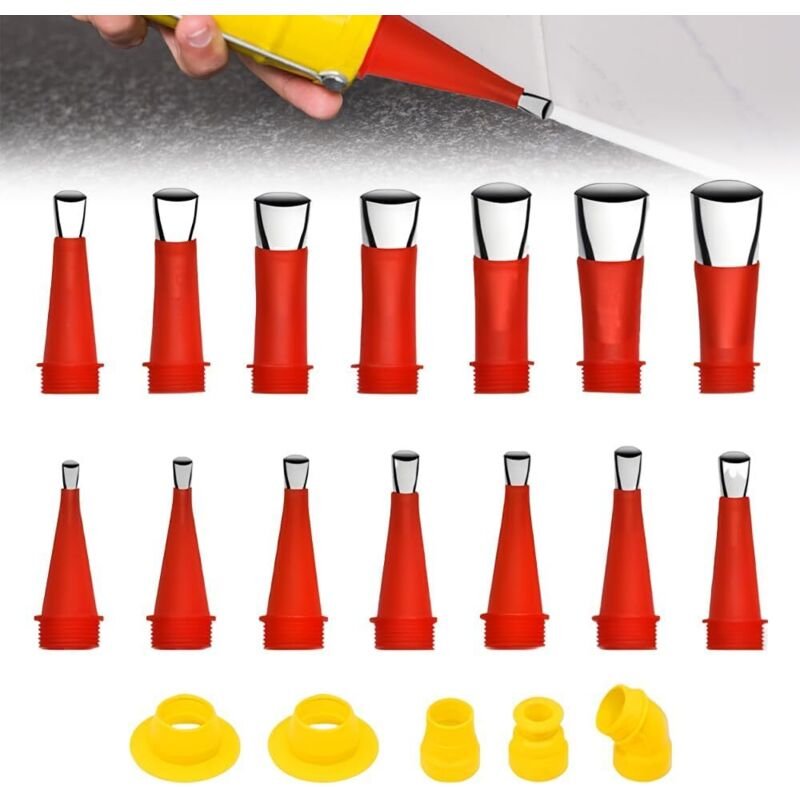 Thumbnail - Dichtungsdüsen-Applikator, wiederverwendbar, universelles integriertes Gummidüsen-Werkzeugset, universelles Gummidüsen-W...