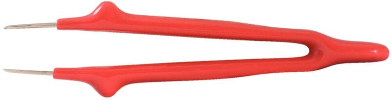 Ks Tools Pinzette mit Schutzisolierung, gerade, 13,5 mm