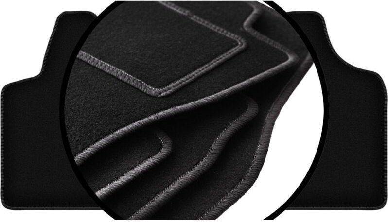 Komplettset Veloursmatten für: Fiat Scudo II Kastenwagen (2007-2016)