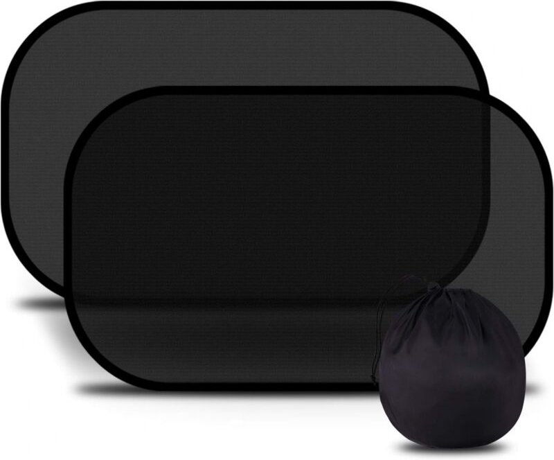 Ymyny Sonnenschutz fürs Auto, sehr dunkler UV-/Hitzeschutz, selbstklebender Sonnenschutz für Kinder, schnelle/einfache I...