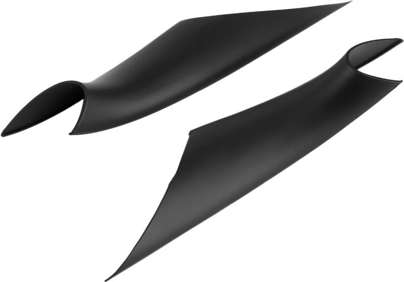 Zoternen - 2 Stück Auto-Innentürgriffabdeckung, mattschwarze Zierleiste, passend für 3er- und 4er-Serie F30 F80 F82 F33