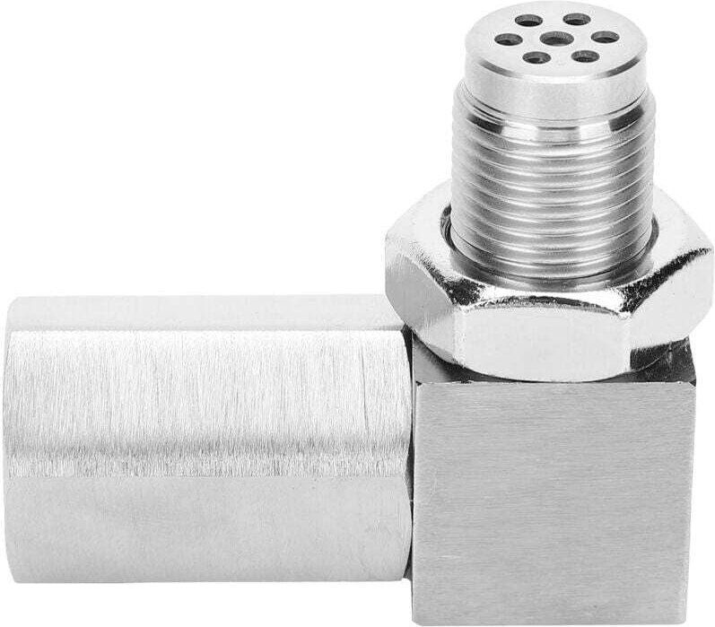 Ymyny - 90 Grad cel Katalysator Eliminiert O2 Sensor Stecker Überprüfen Edelstahl mumu