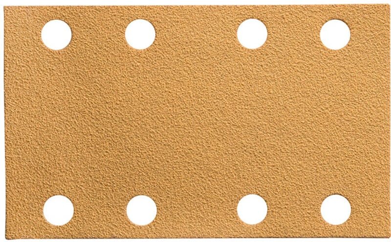 Mirka - Gold-Schleifmittel-Streifen 81 x 133 mm 8-Loch K120