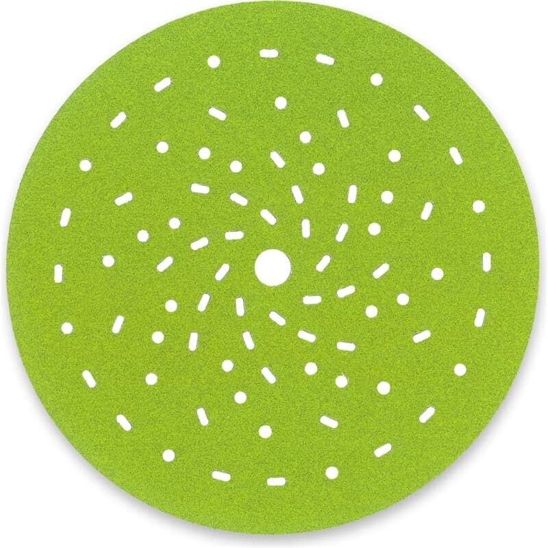 Sia Klett Schleifpapier Scheiben 1550 siapower 150mm, Körnung: K100 Körnung, Packungsinhalt: 50 Stück