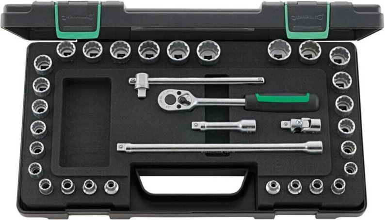 Stahlwille 3/8" (10mm) Steckschlüsselsatz Nr.45MA/28/5 KN 33tlg.