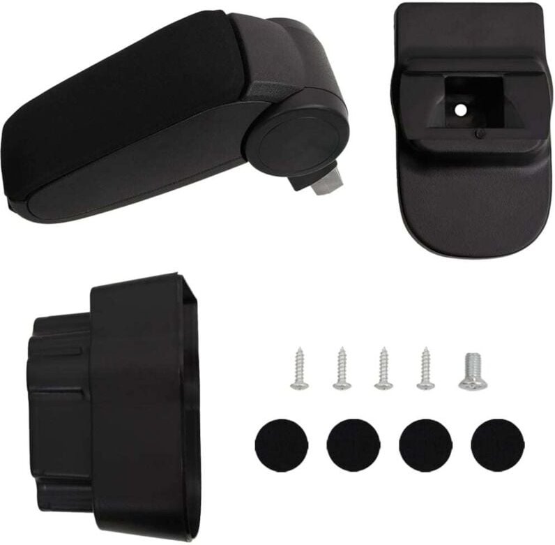 Auto-Armlehne Schwarz 12x37x(31-48) cm abs vidaXL