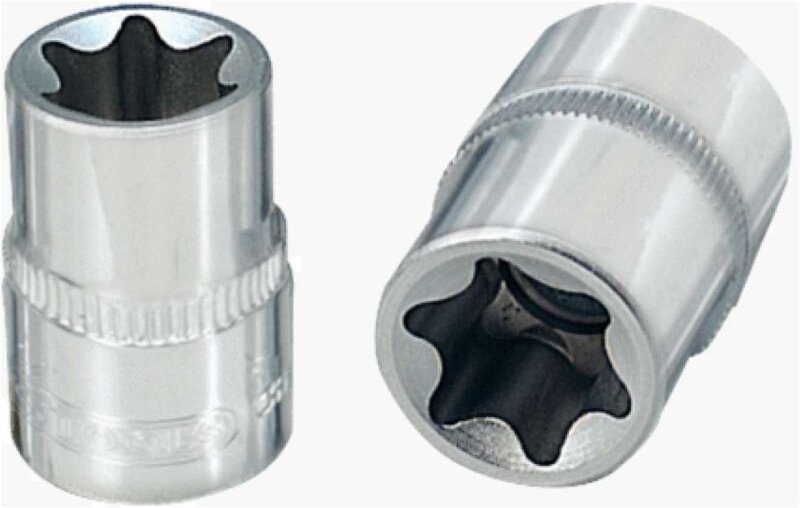 Thumbnail - 1/4' CHROMEplus Torx-E-Stecknuss, E8