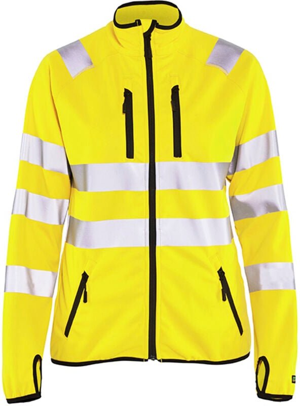 Thumbnail - Hochsichtbare Softshell-Arbeitsjacke für Damen 4926 – Neon Gelb XXL