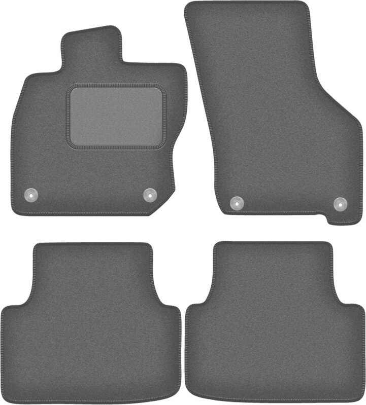 Graphit-Fußmatten für: Skoda Audi A3 8Y MHEV 0 (2020-)
