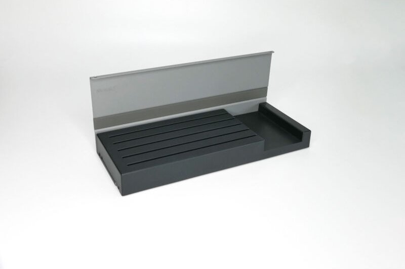 Kesseböhmer - Linero MosaiQ Messerhalter magnetisch Kunststoff in Titangrau