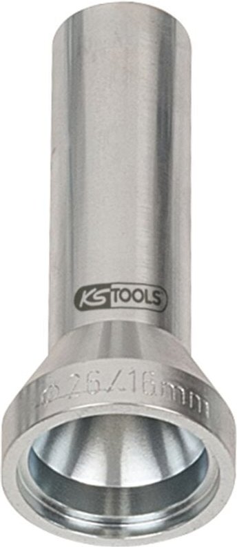 Stufen-Druckhülse, Innen-Ø 16mm, Außen-Ø 26mm