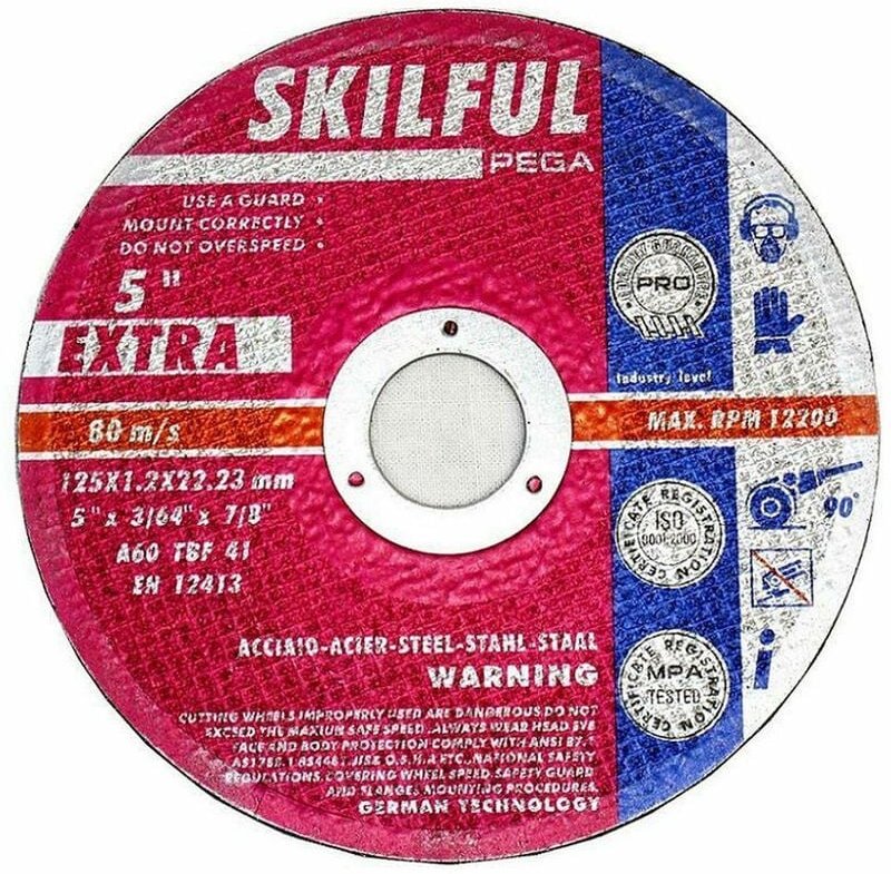 125 mm Trennscheiben Flexscheibe Metall Edelstahl Stahl Eisen VA Trennscheibe« Ø 125 mm