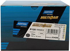 NORTON AIR PLUS MULTI Scheibendurchmesser 150 P120 100 STÜCK