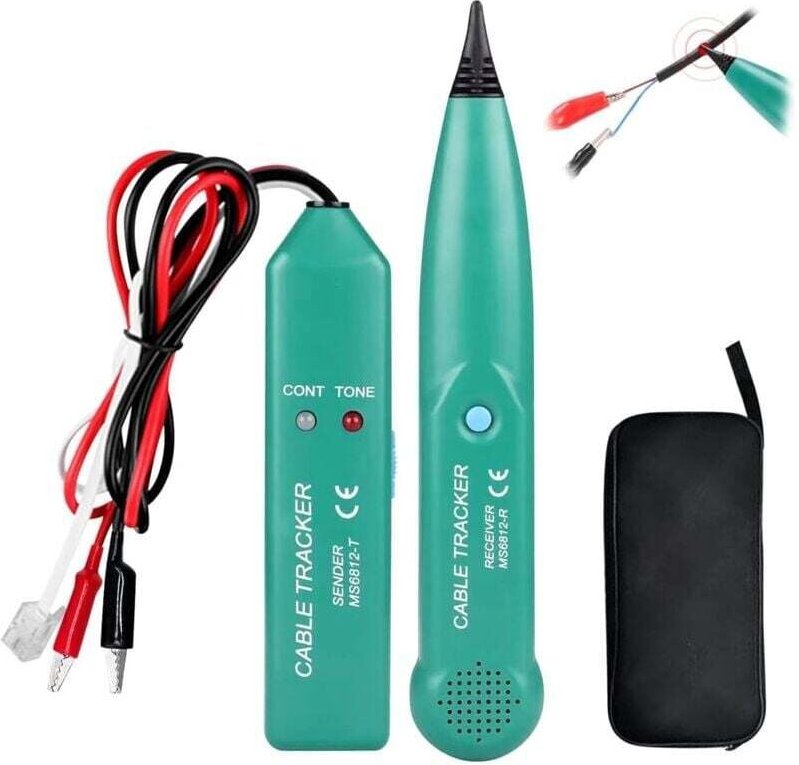 MS6812 Draht-Tracker, Kabeldetektor, Roboter-Rasenmäher, tragbarer Draht-Tracker, Telefondrahttester, elektrischer Draht...