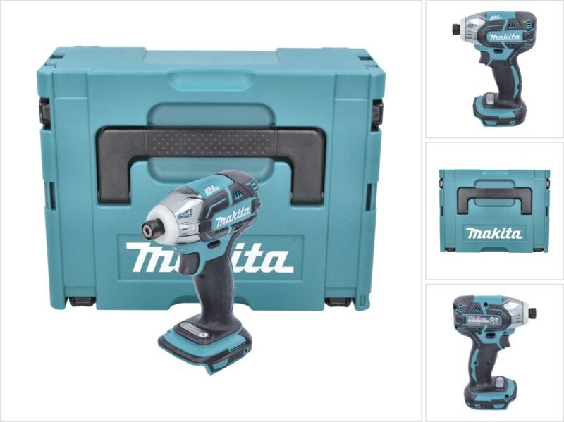 Dts 141 zj Akku Impulsschrauber 18 v 40 Nm 1/4' Brushless + Makpac - ohne Akku, ohne Ladegerät - Makita