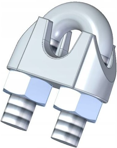 Blitzschutzseilklemme S 8