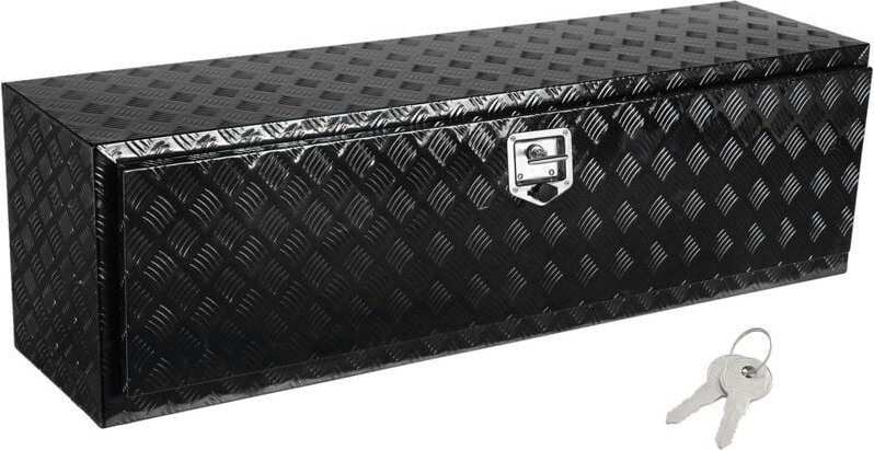 Thumbnail - Mophorn - 60' x 17' x 18' Unterboden-Pickup-Aufbewahrungsbox, robuster Werkzeugkasten aus Aluminium mit Diamantplatte, w...
