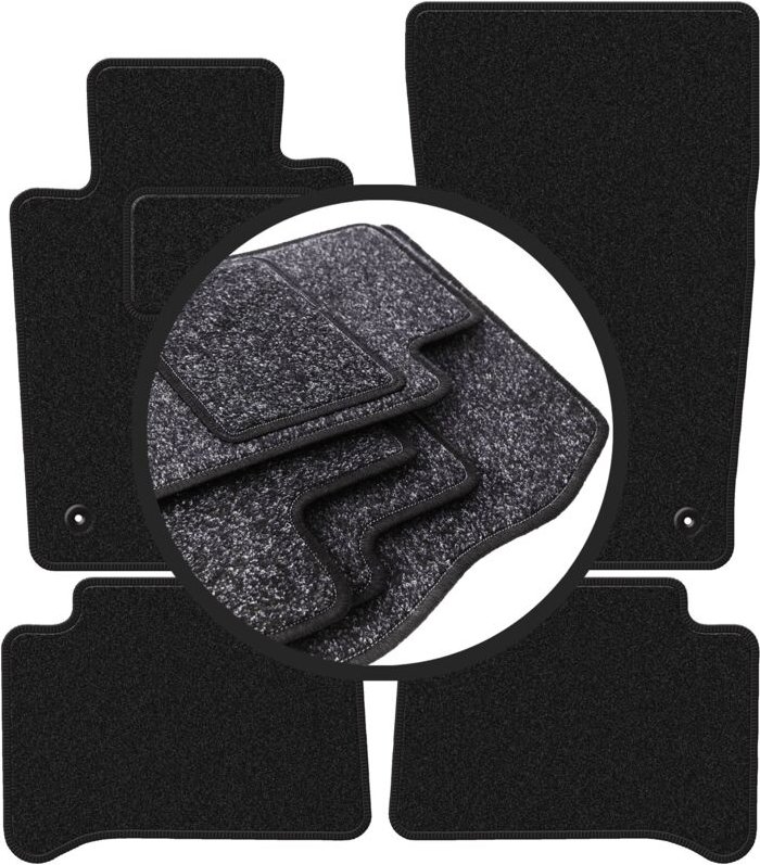 ANTHRA Autofußmatten für: Mercedes CLS C219 Limousine (2004-2010)