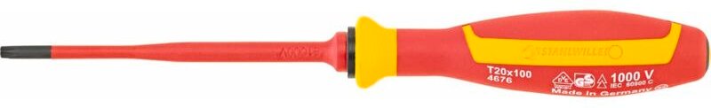 Stahlwille 4676 VDE T20 TX-Schraubendreher Schraubendreher