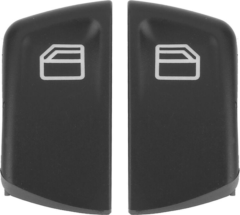 Eosnow 2 Stück Auto-Fensterschalter-Knopfabdeckungen für Mercedes Vito Viano W639 Sprinter II 906 2003-2013 807624374022