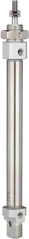 Rundzylinder »mi« doppeltwirkend, Kolben-Ø 12, Hub 15, M5x0,8 - Riegler