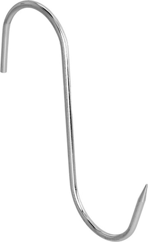 Gancho Carnicero Inoxidable Nº 4 de 160 x 5 mm.