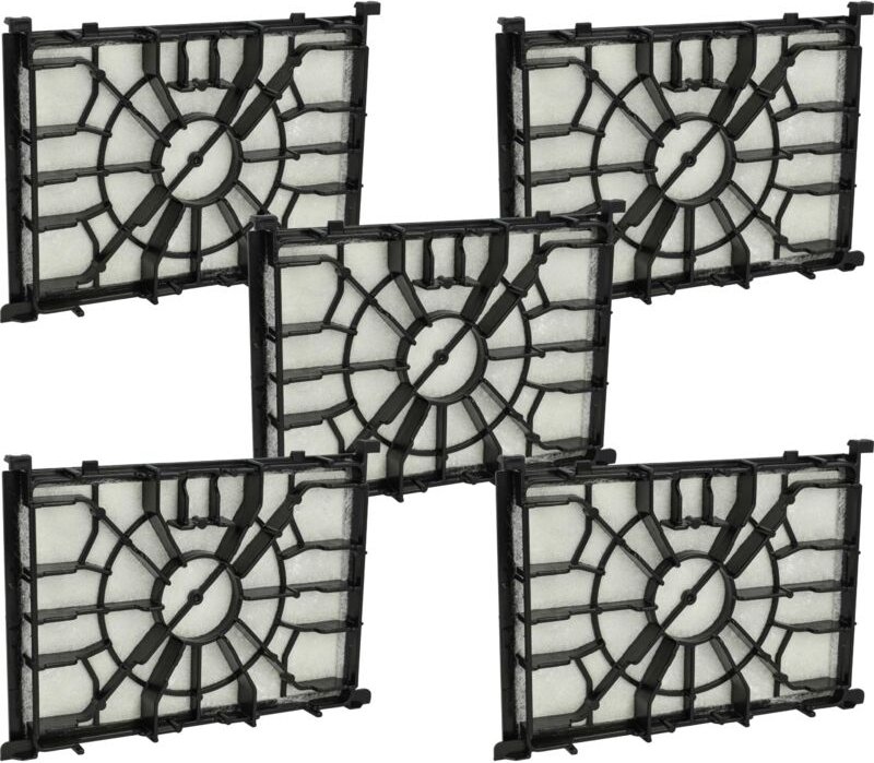 5x Motorschutz-Filter kompatibel mit Siemens vsz 7A337 M/12, vsz 7A337 M/08, vsz 7442 S/12, vsz 7A400/08, vsz 7A400 Stau...