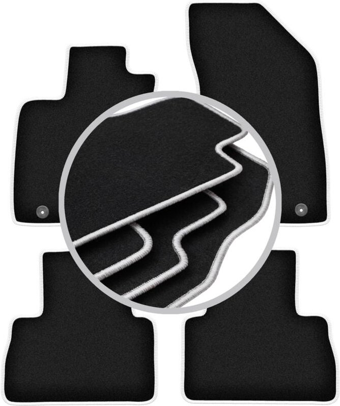 CARLUX-SILVER Autofußmatten für: MG ZS EV LF Crossover (2019-)