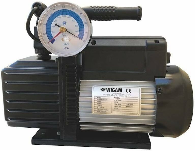 Bomba Doble Efecto, Caudal 42 L/m Con Vac & Solenoide