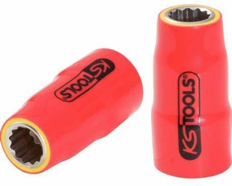 Isolierte 3/8'' Stecknuss 1000V, 12-Kant 11 mm