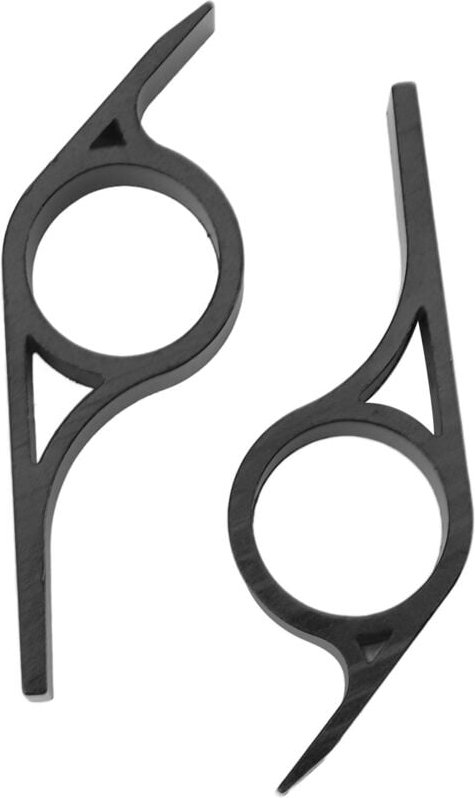 Zoternen - 2-teiliges Hakenabdeckungs-Stemmeisen-Set, Aluminiumlegierung, Entfernungswerkzeuge