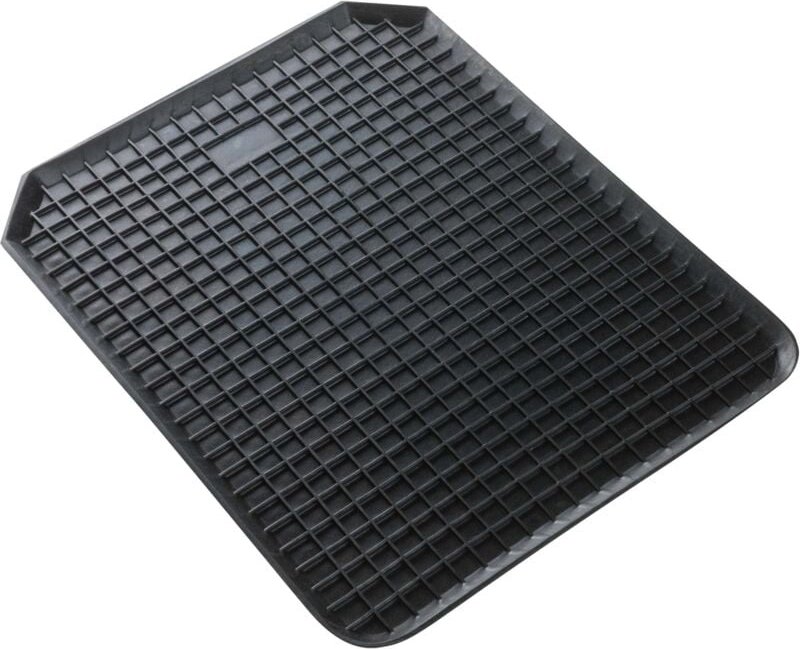 Universal Fußmatte Wabenmatte 53x41cm schwarz 1-teilig Fußmatte - Walser