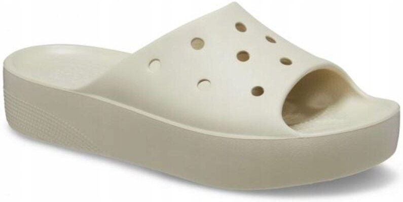 Thumbnail - Crocs Classic Platform Slide 208180 W9 Und Eu 3940 Knochen
