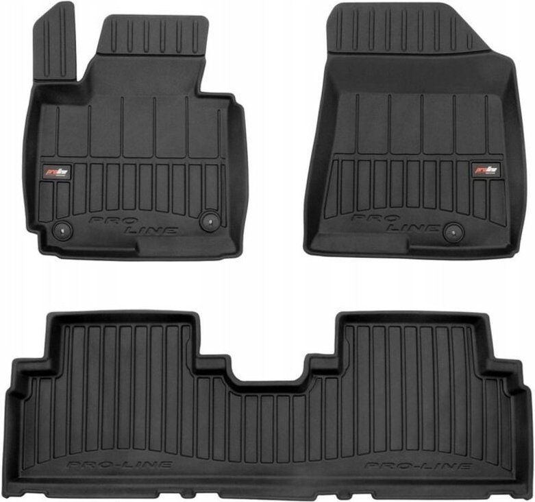 Gummimatten und Fußmatten KIA CARENS 4 IV 2013-2019 3D Mulde