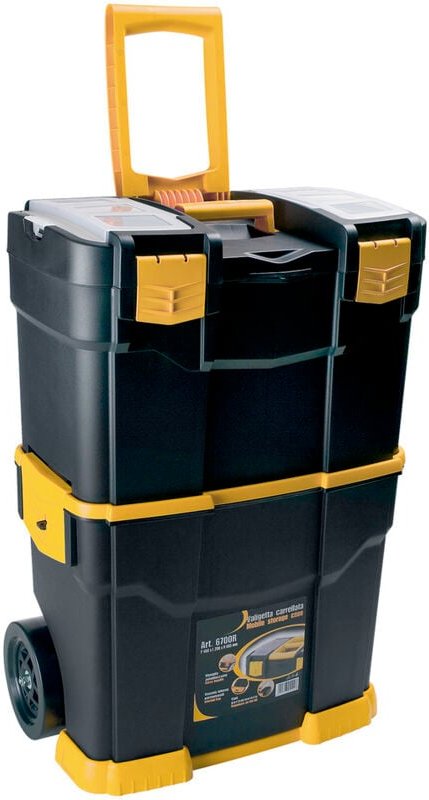 Artplast - Carro Portaherramientas / Maletín De Herramientas Con Ruedas 460x280x665 mm.