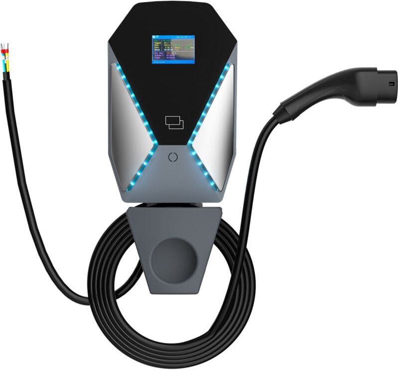 Jatrhg - 7KW Schnellladestation für Elektroautos – Typ 2 32A 8M einphasiges EV-Ladegerät – iec 62196-2 Standard – Wallbo...