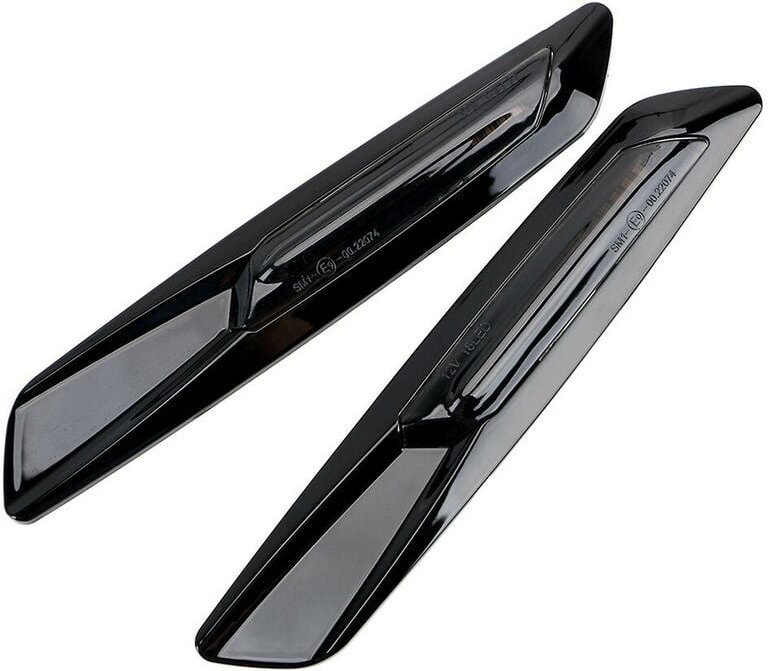 Woosien - 2 stücke Blinker Licht Led Auto Dynamische Seite Marker Blinker Licht Signal Lampe Für-E60 E61 E81 E82 e