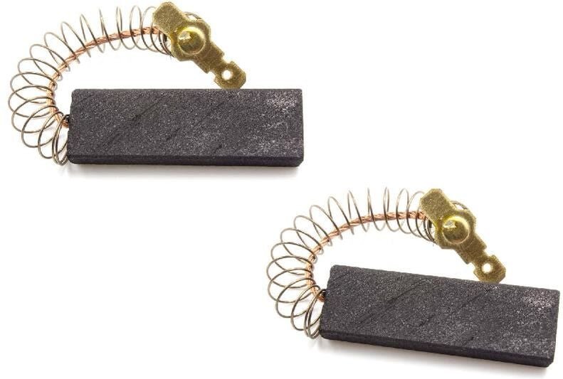 vhbw 2x Kohle-Bürste, Motorkohle, Schleifkohle 5mm x 12mm x 39mm kompatibel mit Waschmaschine BSH-Gruppe 3TS70105T/08, 3...