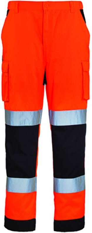 Hochsichtbare Arbeitshose PATROL - Orange 2XL - FR (54/56)