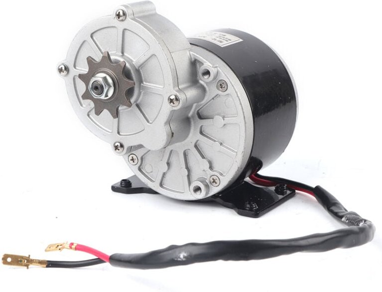 12 v 250W Zahnradreduzierung Elektromotor mit 9 Zahnkettenrad gebürstete dc -Motoren Reduktor für e -Bike -Roller - Eosn...