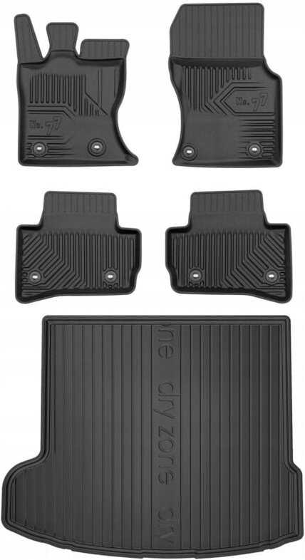 SET 77 Jaguar F-Pace Fußmatten und Einlage 2016-