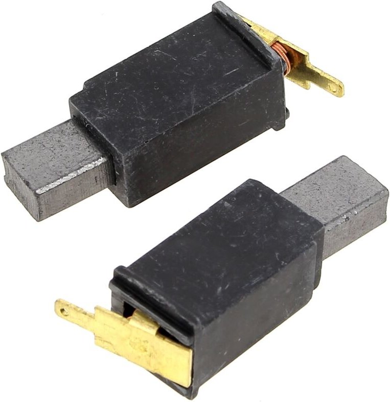 Kohlebürsten + Halterungen pro 2, 90587523 für Elektrosäge Stanley
