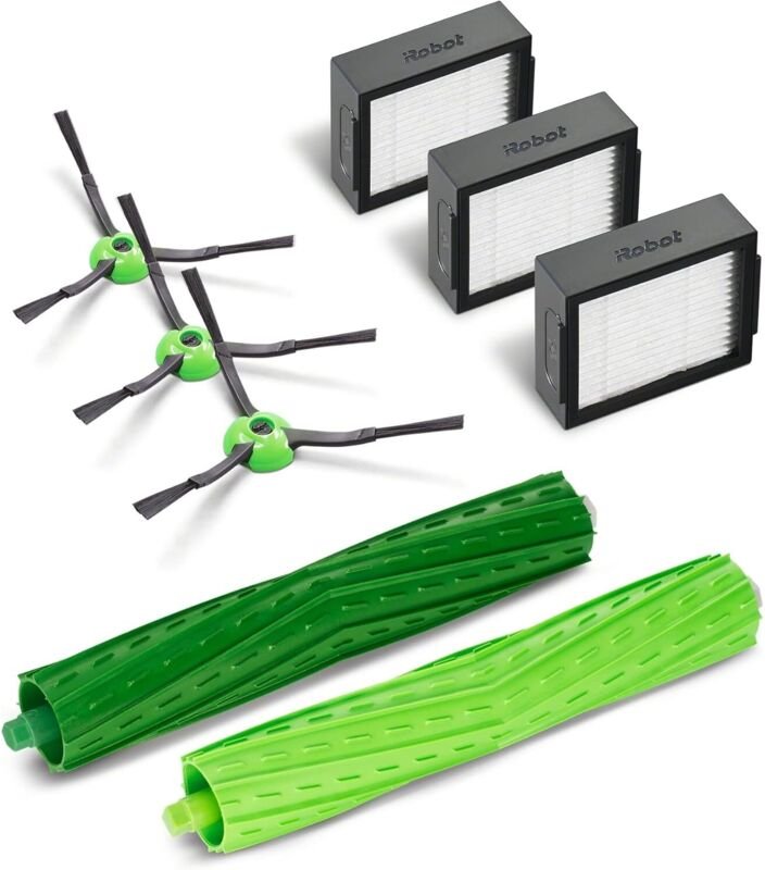 Zubehör: Wartungsset für E-, II-, J-Serie inkl. Filter, Gummi und Bürsten für Ecken und Kanten