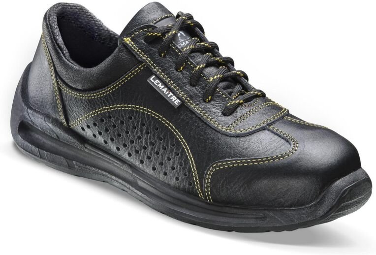 Sicherheitsschuhe niedrig MUSTANG S1P ESD SRC Schwarz 43