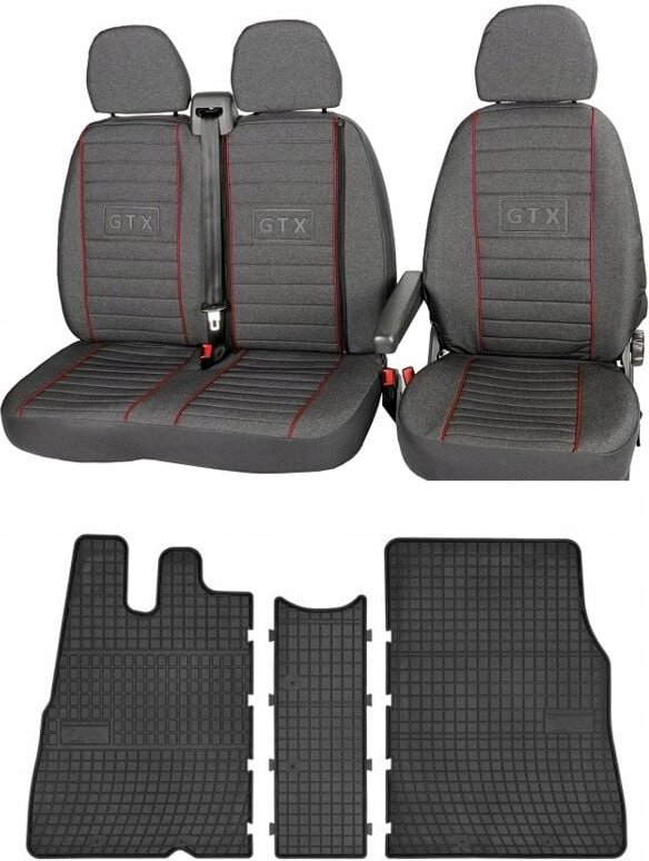 Satz Bezüge und Matten für CITROEN JUMPER 1994-2006