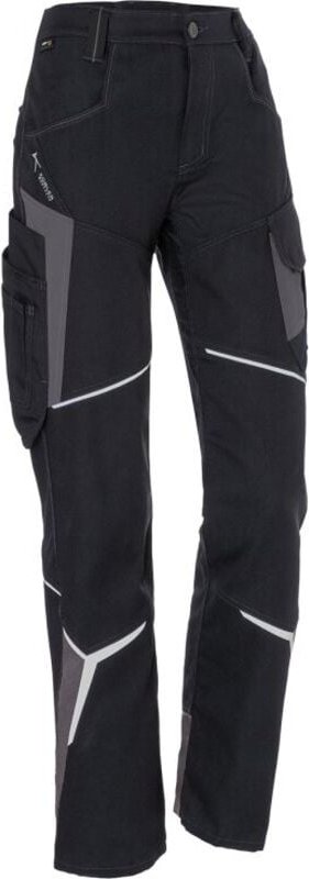 Kübler Damenhose bodyforce schwarz/anthrazit Gr. 48