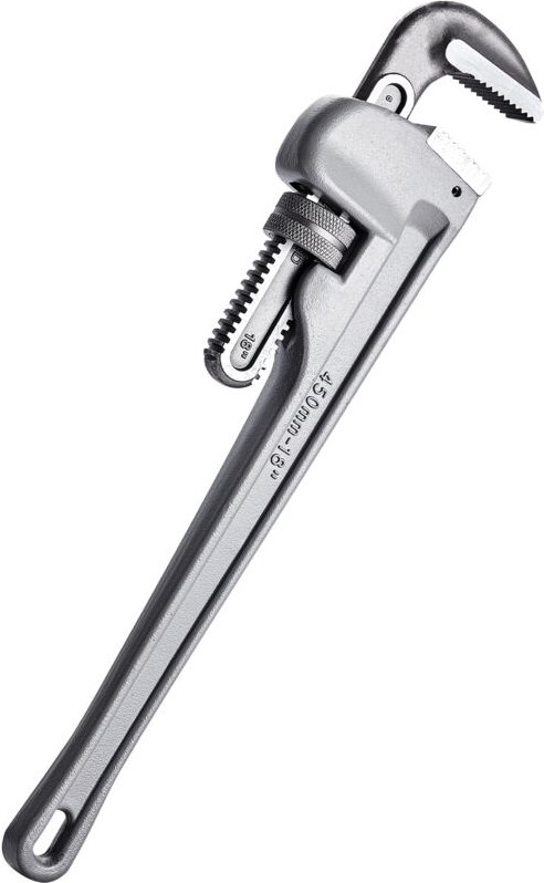 3-teiliger Rohrzangensatz, 10' 14' 18' Aluminium, verstellbar für Klempnerarbeiten, hochfeste Backe, ergonomischer Griff...