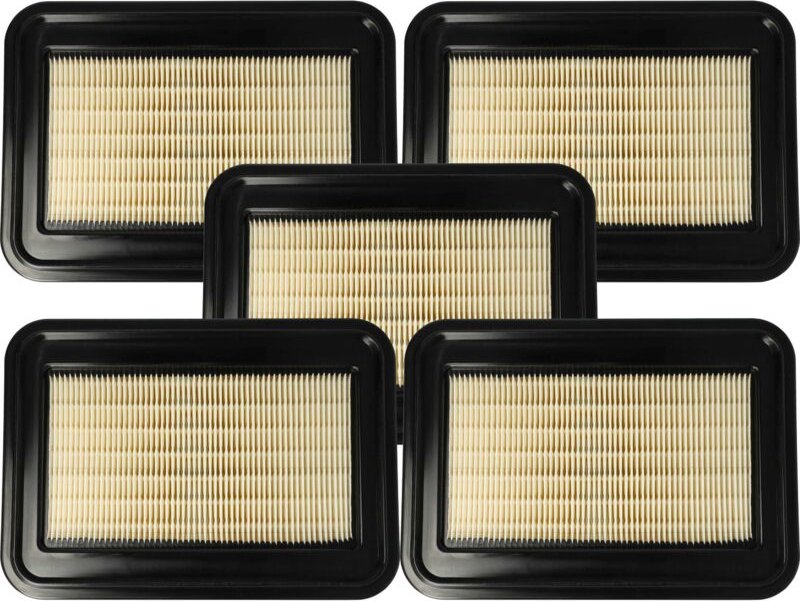 5x Flachfaltenfilter kompatibel mit Stihl se 133 me Staubsauger - Filterelement - Vhbw