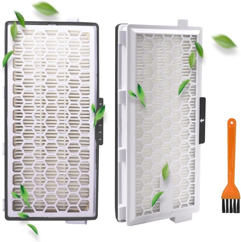 2 Stück Staubsaugerfilter für Miele Complete C3 Active AirClean sf-ha 50. Ersatzfilter für Miele Compact C1 C2 Complete ...
